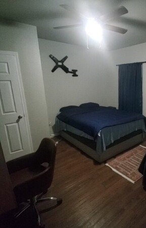 Room 2 guests, with garden