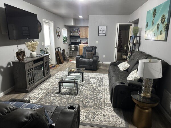 House 1 bedroom, with gym