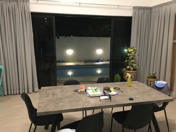 Chambre 6 voyageurs, avec piscine