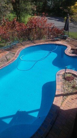 Room 1 guest, with pool