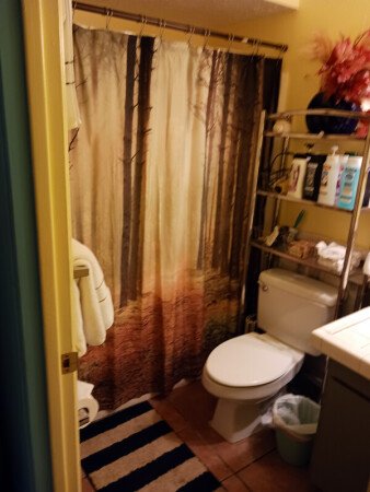 Room 2 guests, with garden