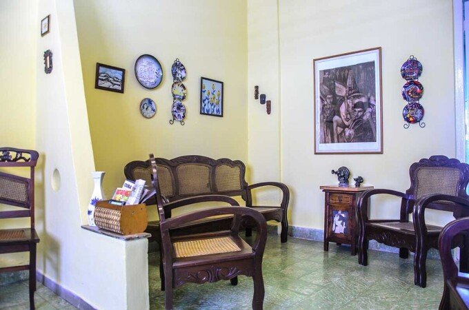 Chambre design, 3 voyageurs, avec jardin