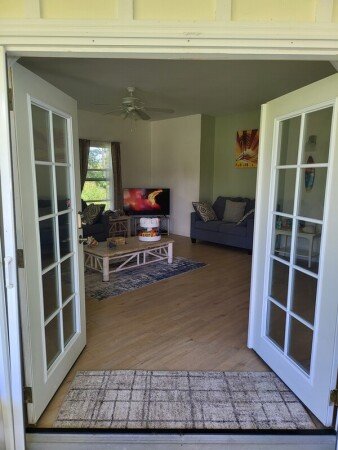 Habitación 6 huéspedes, con jardín