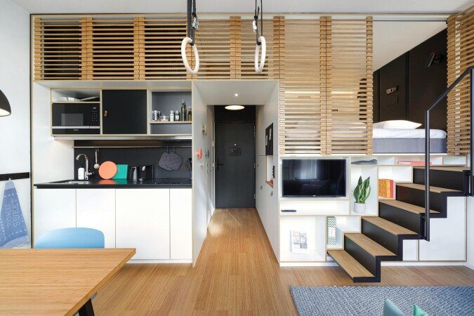 Apartment 1 bedroom, with air conditioning