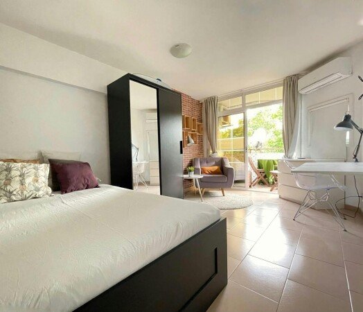 Habitación 1 huésped, con aire acondicionado