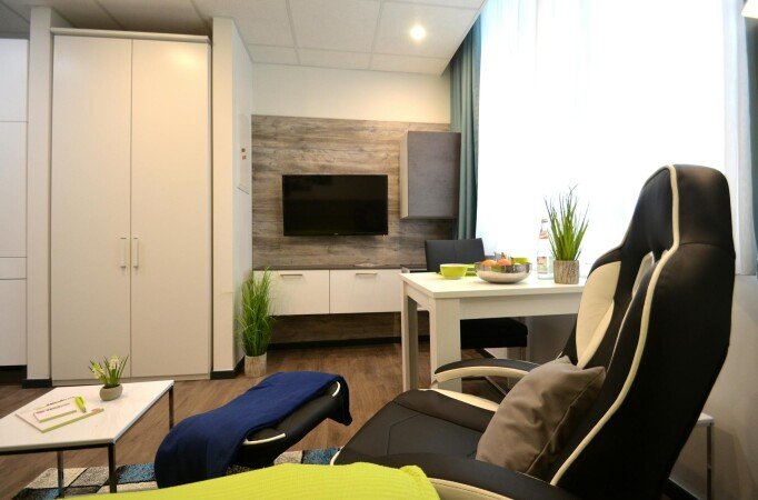 Apartamento 1 huésped, con aire acondicionado