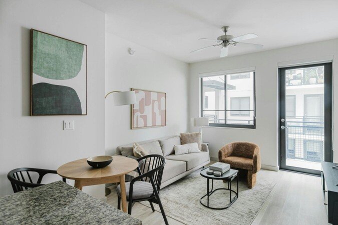 Apartment 2 bedrooms, with air conditioning