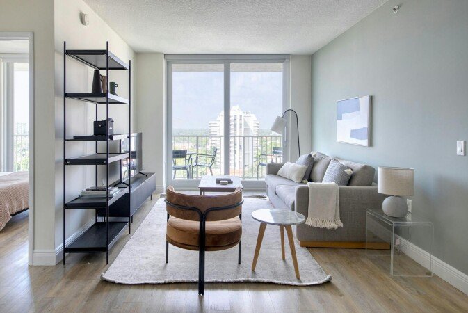 Apartamento 2 habitaciones, con aire acondicionado