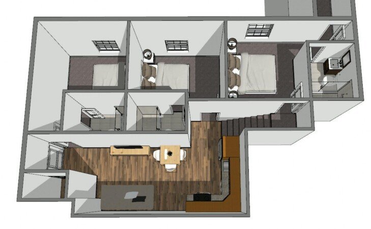 Chambre 1 voyageur, avec climatisation
