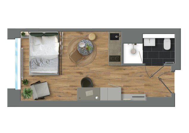 Appartamento 2 ospiti, con wifi