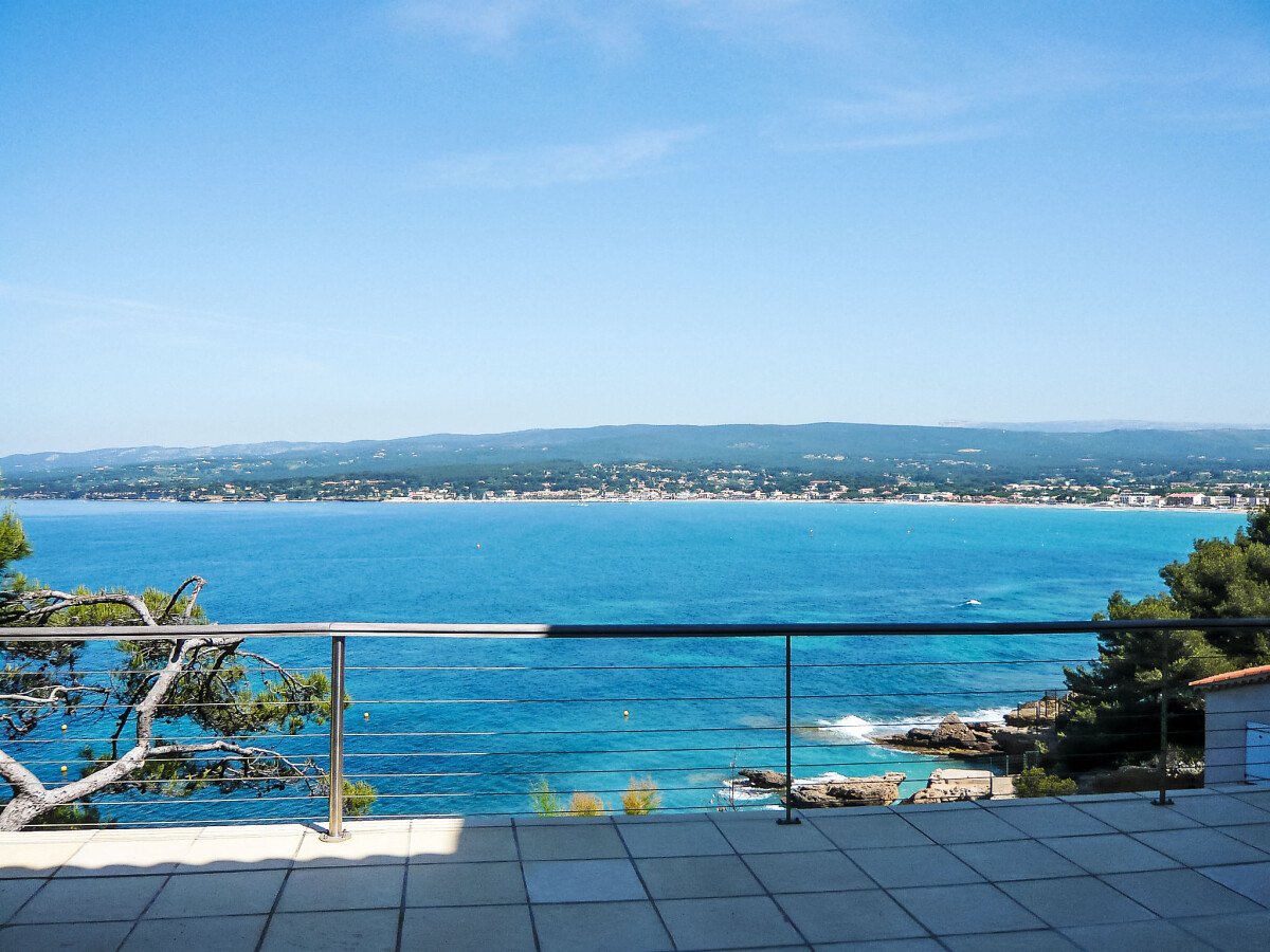Appartement confortable, 2 chambres, avec vue sur mer