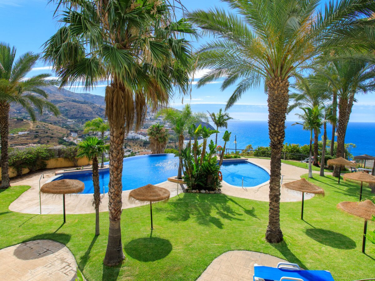 Appartement confortable, 2 chambres, avec vue sur mer