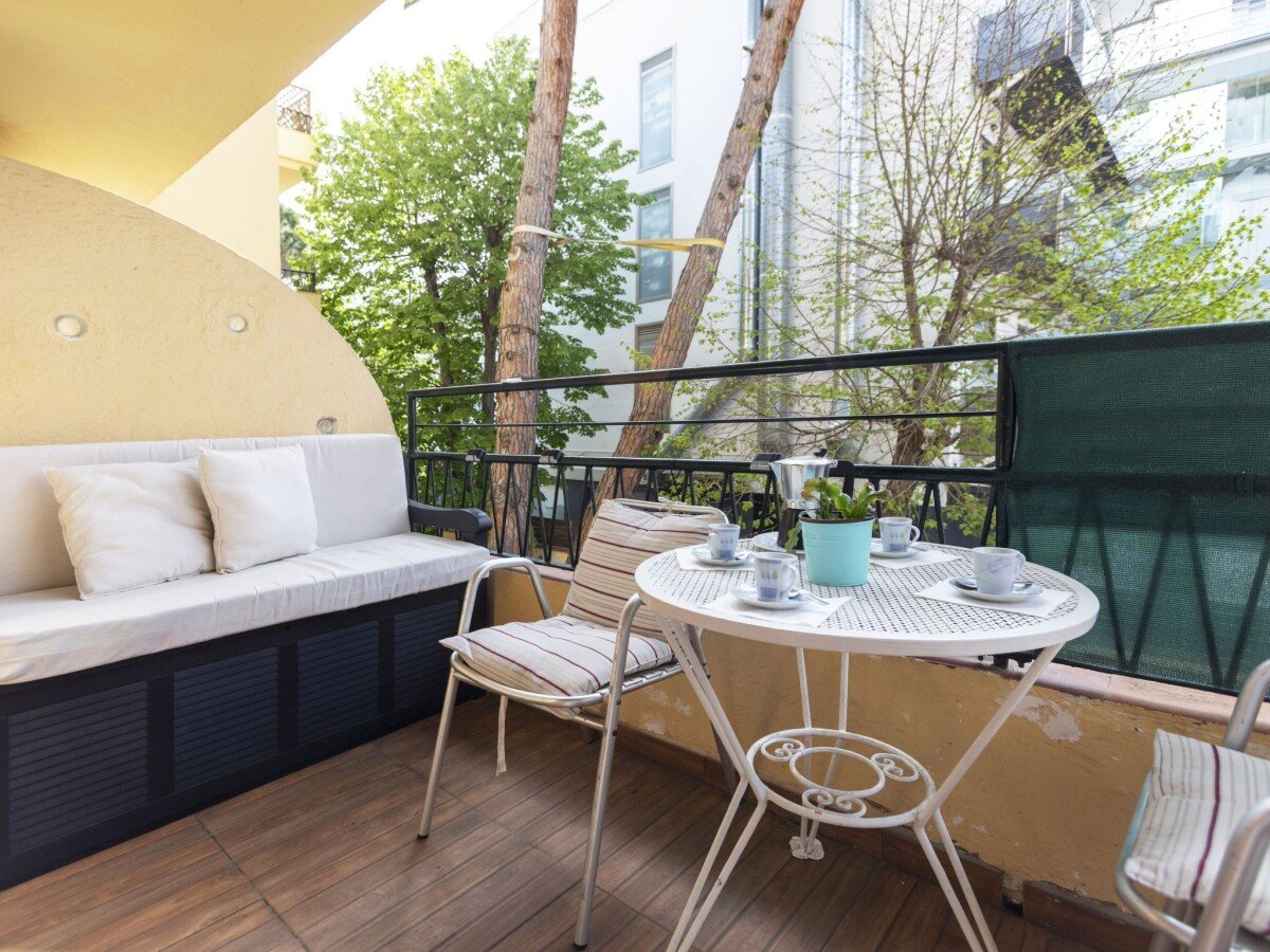 Appartement confortable, 2 chambres, avec jardin