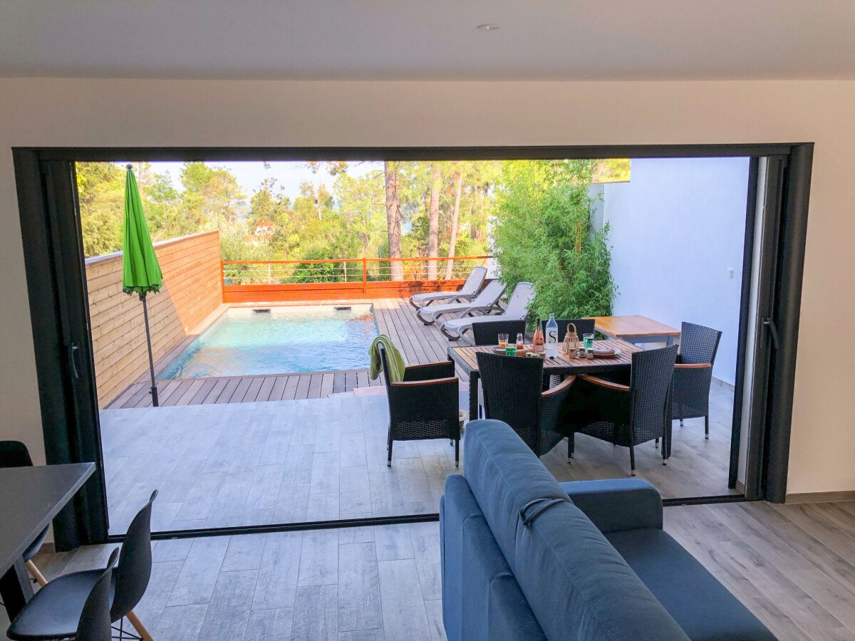 Appartement moderne, 2 chambres, avec vue sur mer