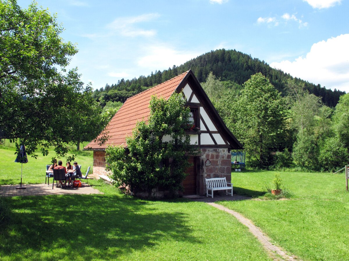 Ferienhaus 1 Schlafzimmer, mit Garten