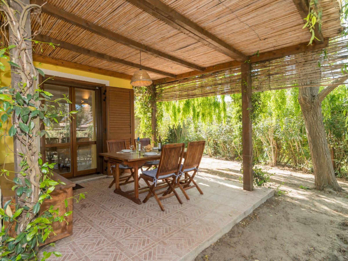 Casa 1 camera, con giardino