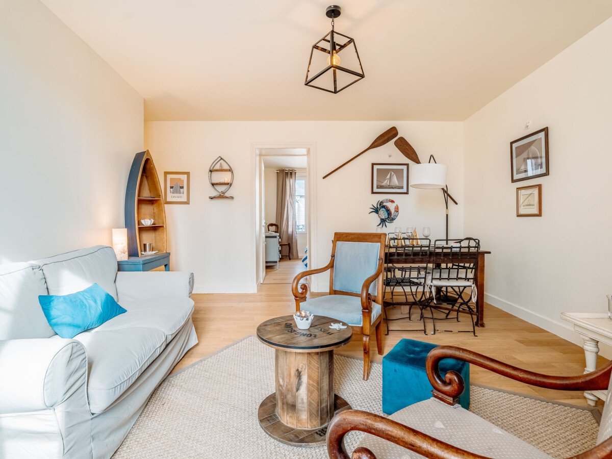 Appartement confortable, 3 chambres, avec jardin