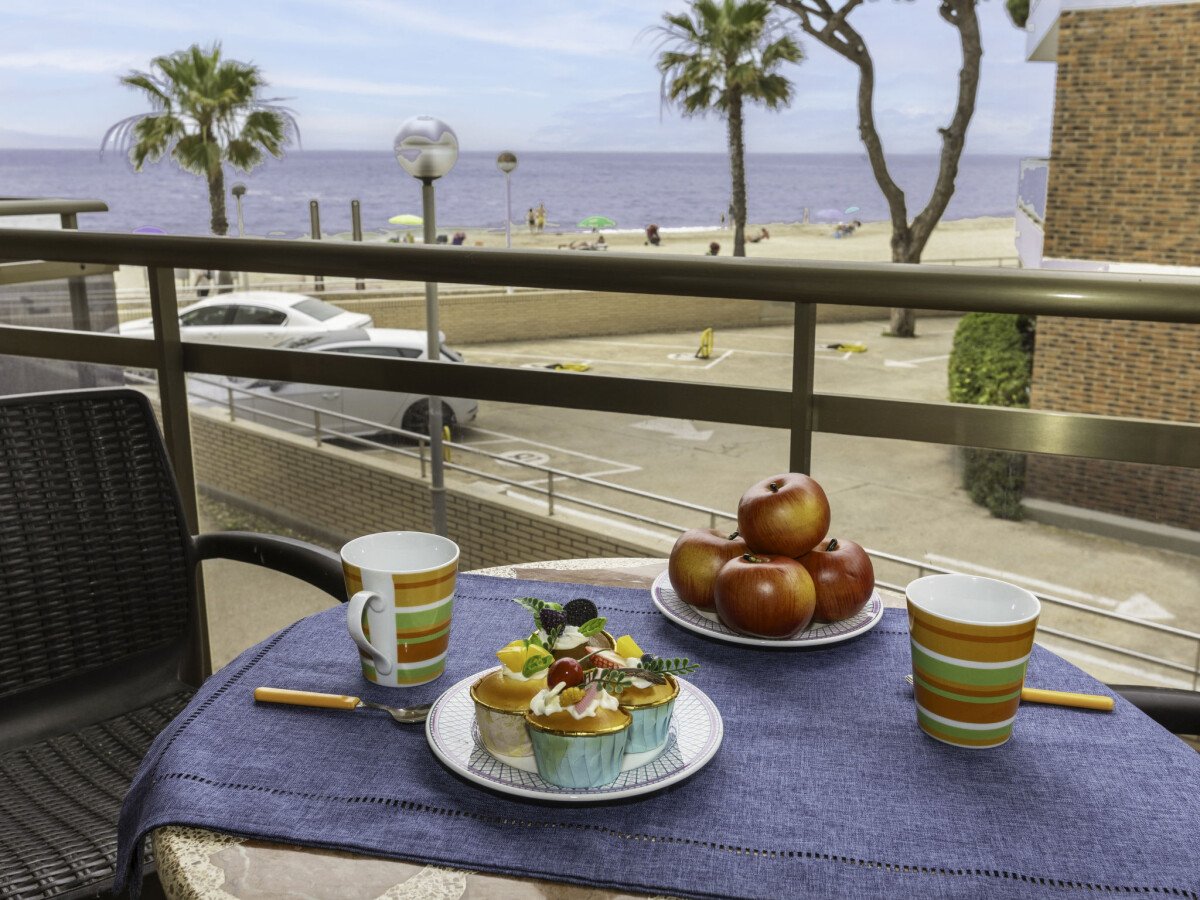 Apartamento 1 habitación, con vista al mar
