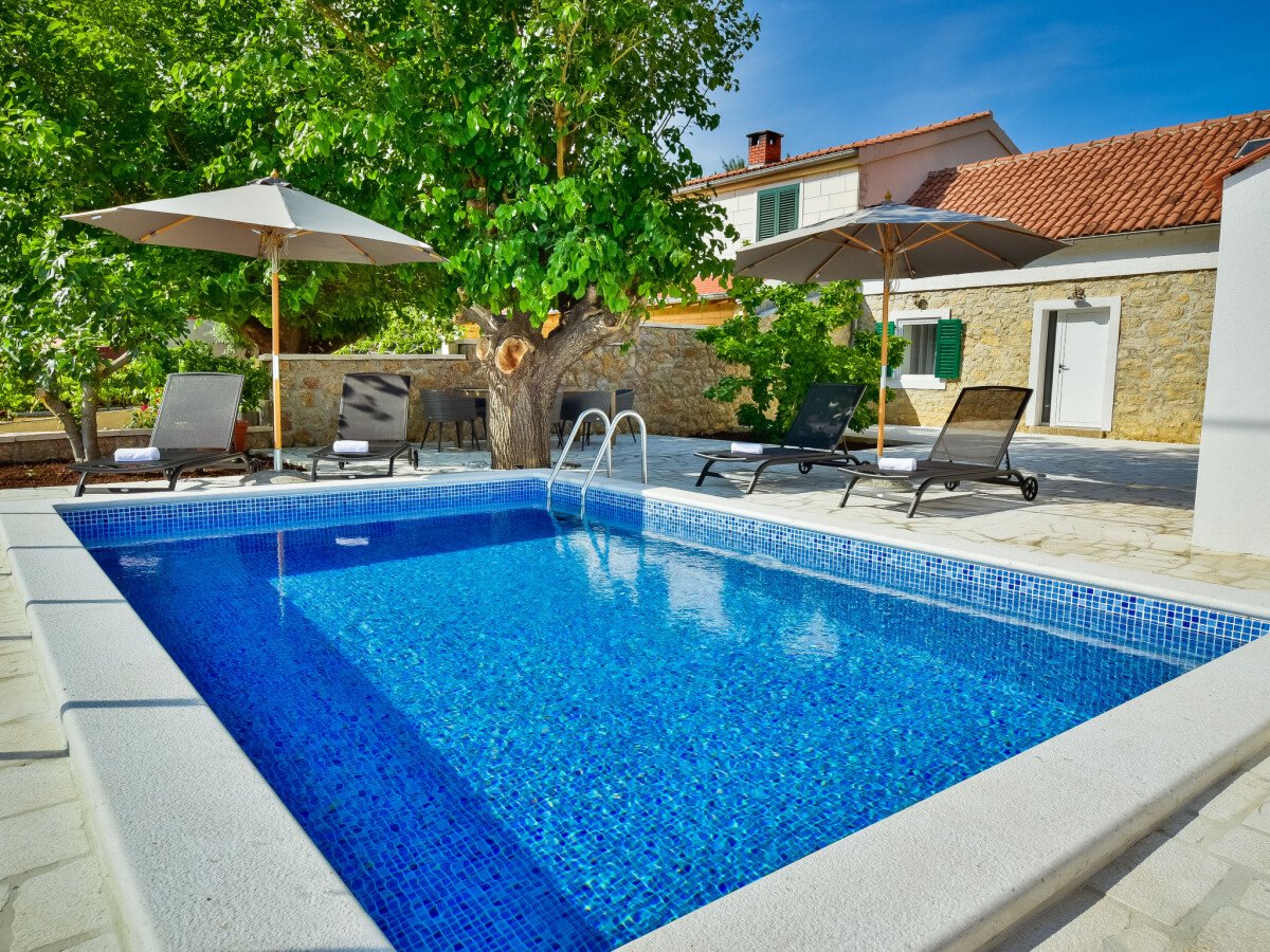 Ferienhaus 2 Schlafzimmer, mit Pool