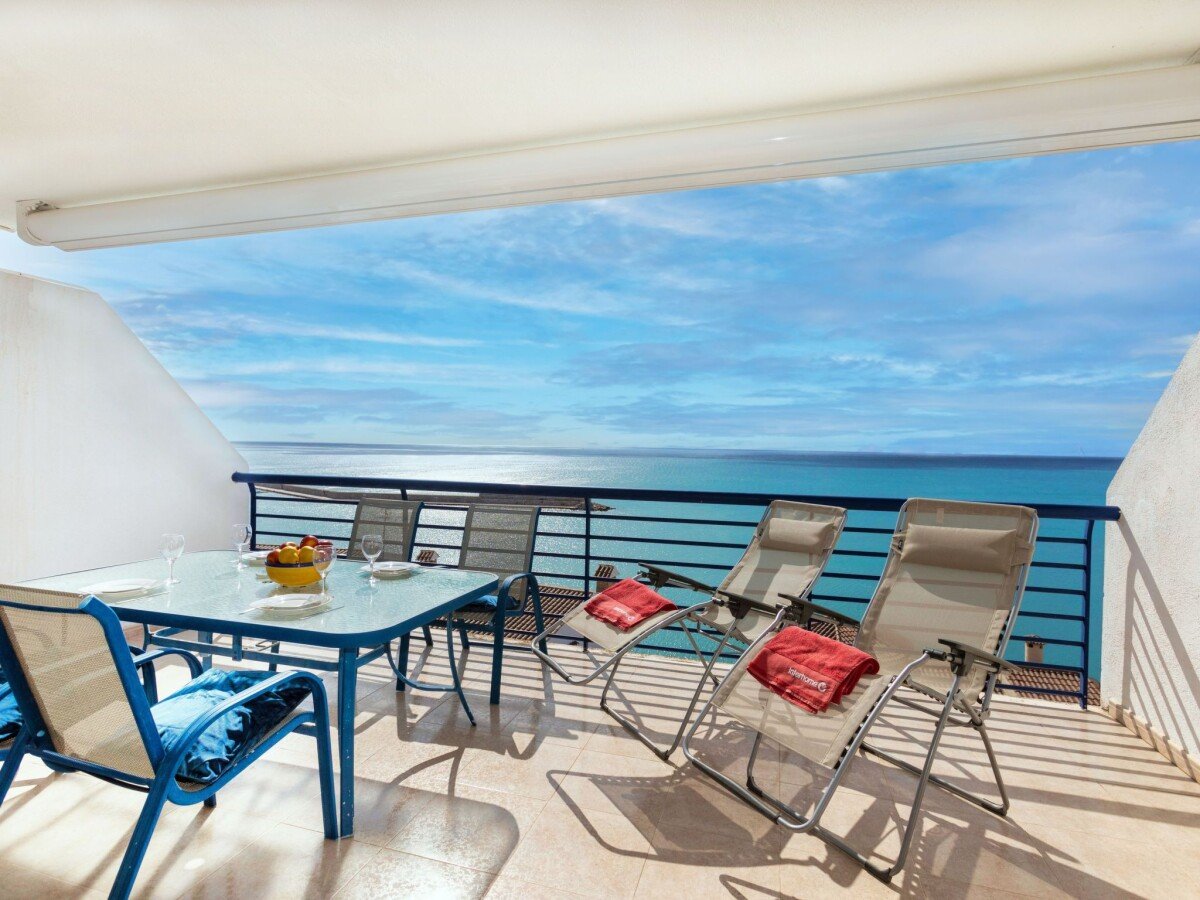 Appartement confortable, 2 chambres, avec vue sur mer