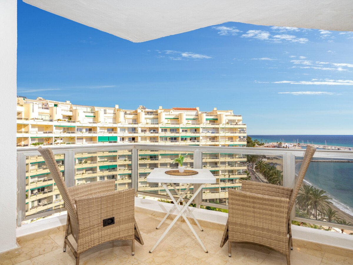 Apartamento 1 habitación, con vista al mar