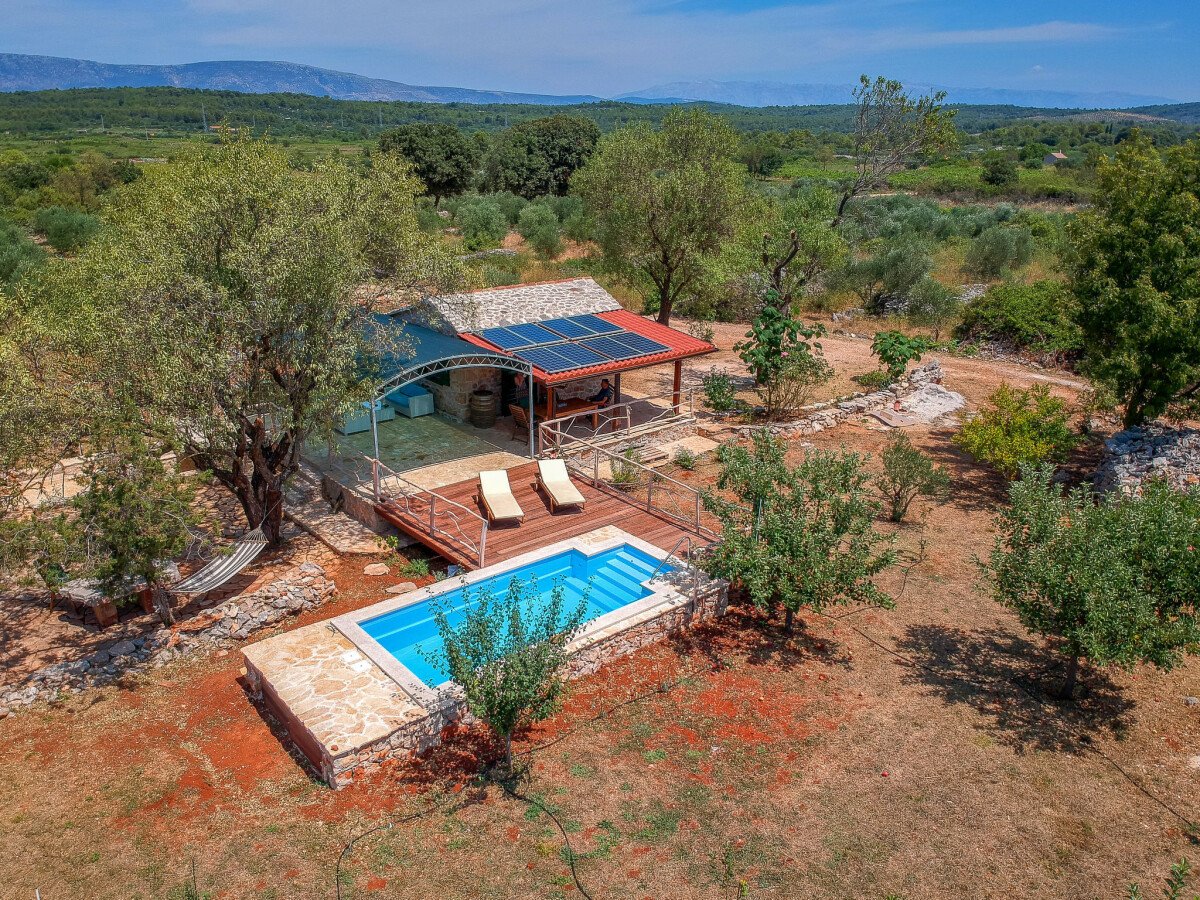 Ferienhaus 1 Schlafzimmer, mit Pool