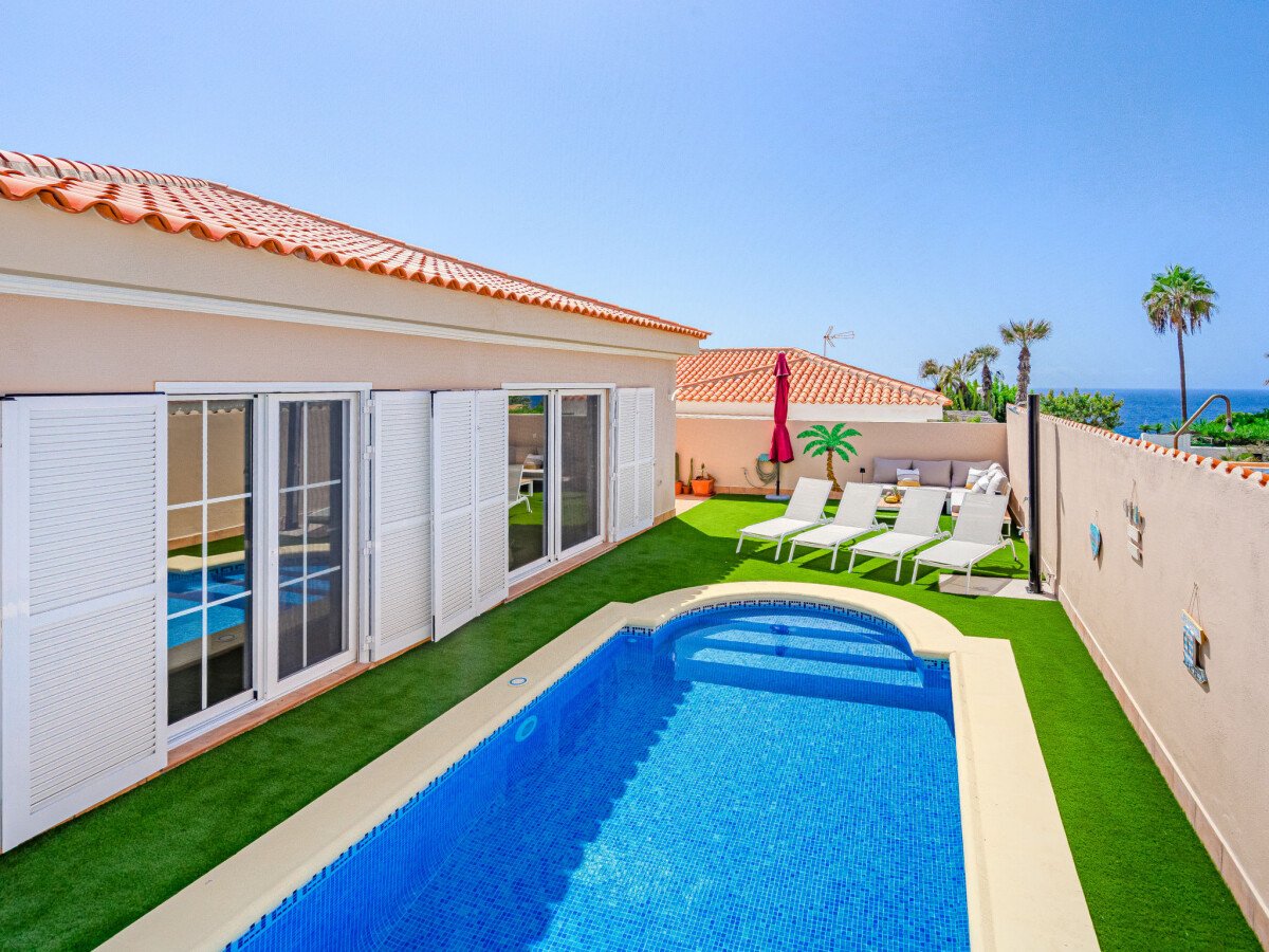 Villa moderne, 3 chambres, avec vue sur mer