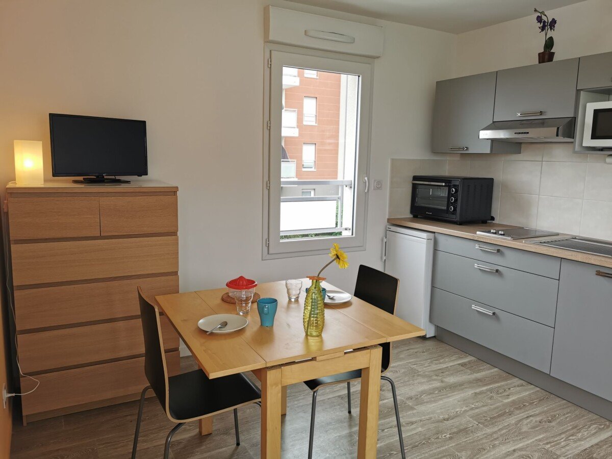 Studio moderne, 1 chambre, avec wifi
