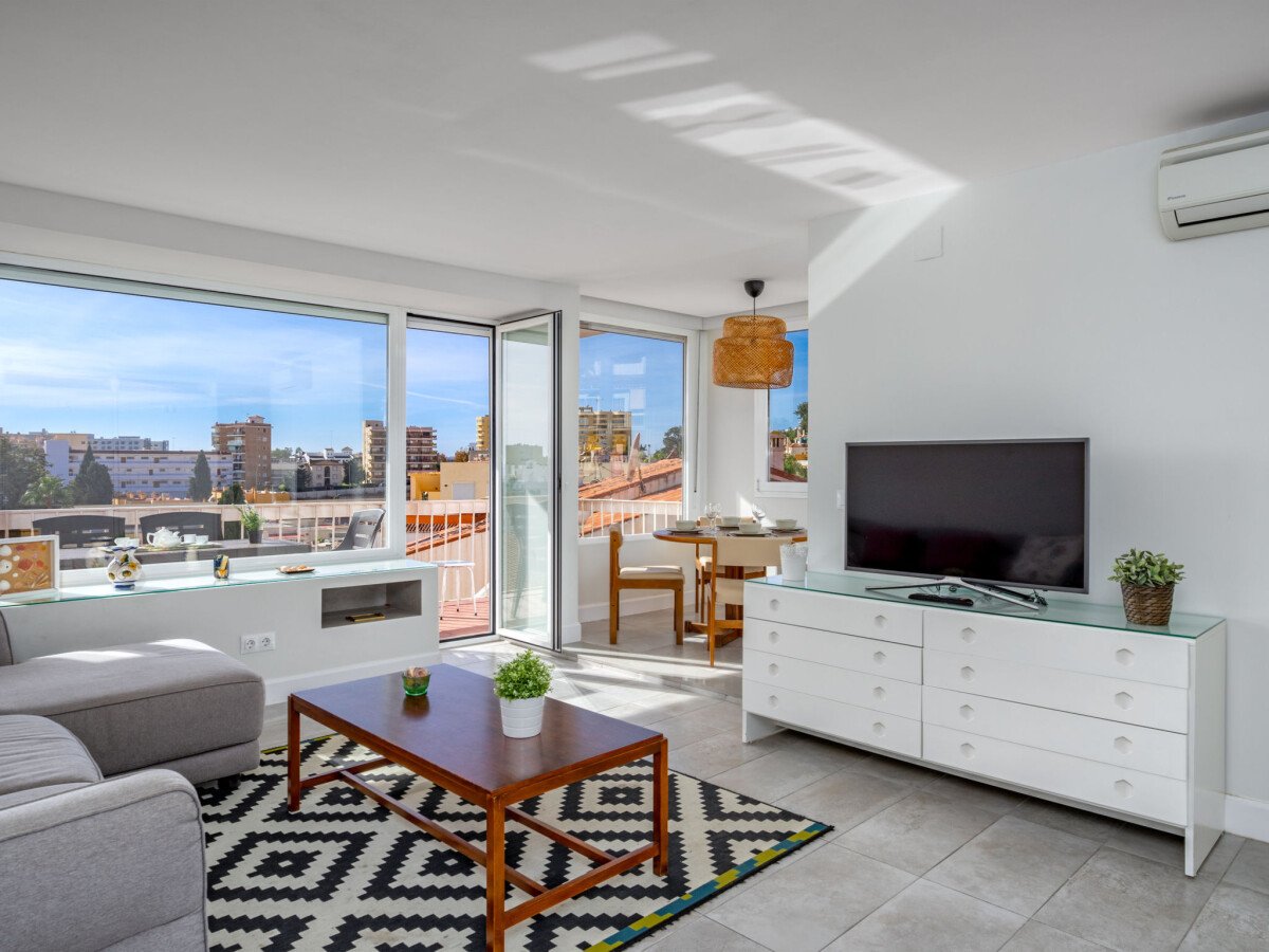 Appartement moderne, 1 chambre, avec jardin