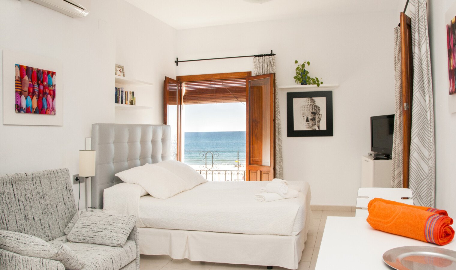 Apartamento 2 huéspedes, con vista al mar