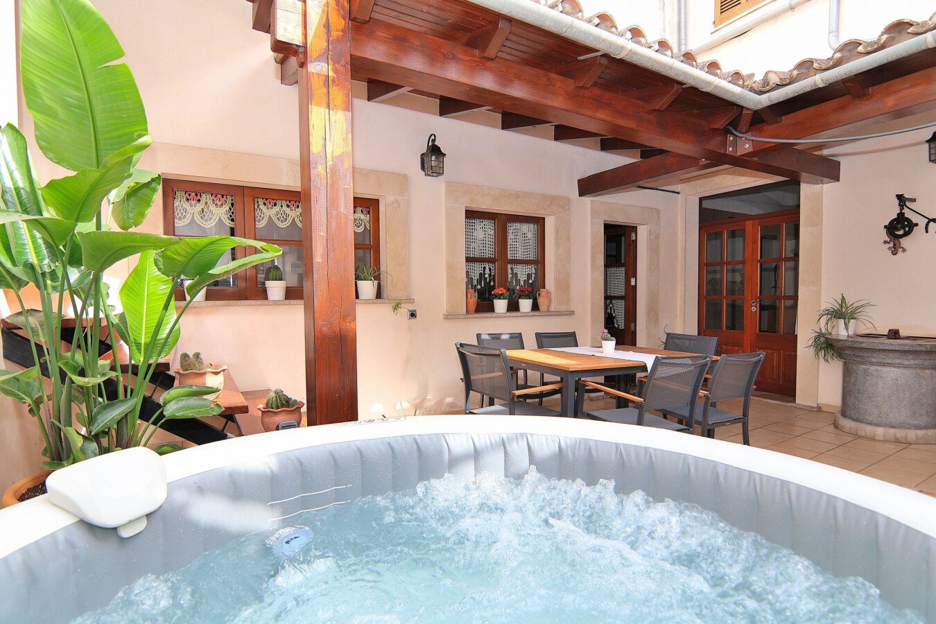 Casa 3 habitaciones, con jacuzzi