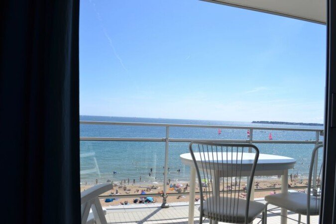 Studio 4 voyageurs, avec vue sur mer