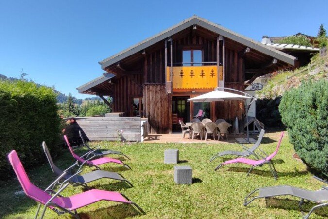 Chalet 4 chambres, avec jardin