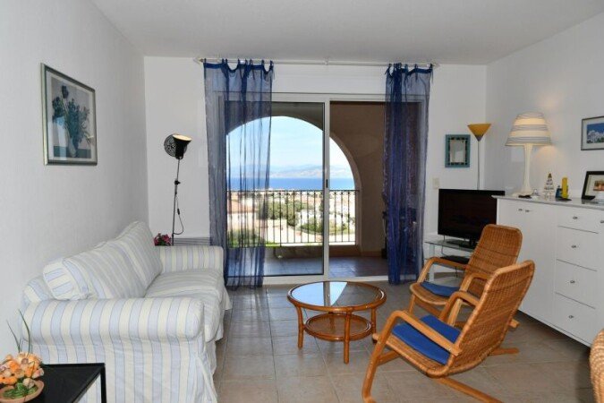 Appartement 2 chambres, avec vue sur mer