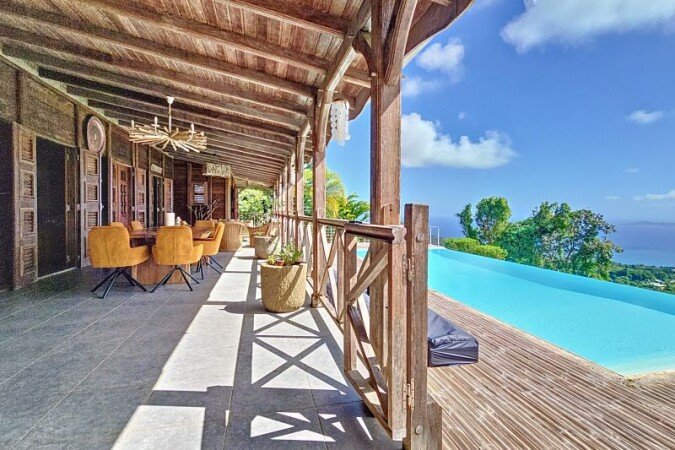 Villa 4 chambres, avec vue sur mer