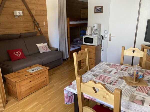 Studio 1 chambre, avec parking