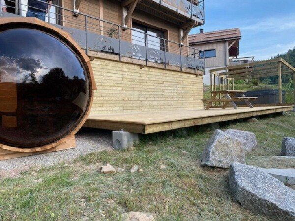 Chalet 4 chambres, avec jardin