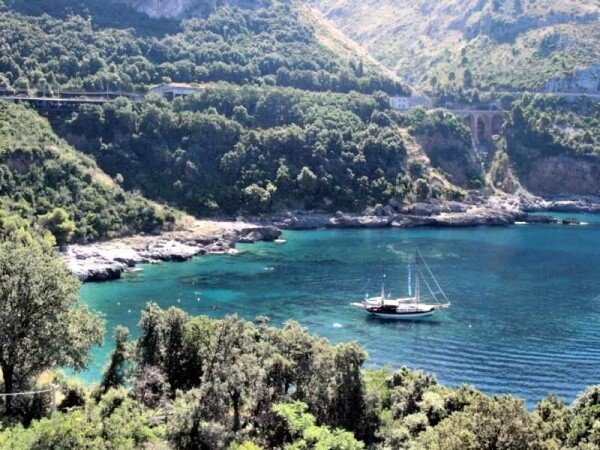 Villa 2 camere, con vista mare