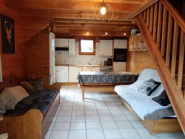 Chalet 3 chambres, avec jardin