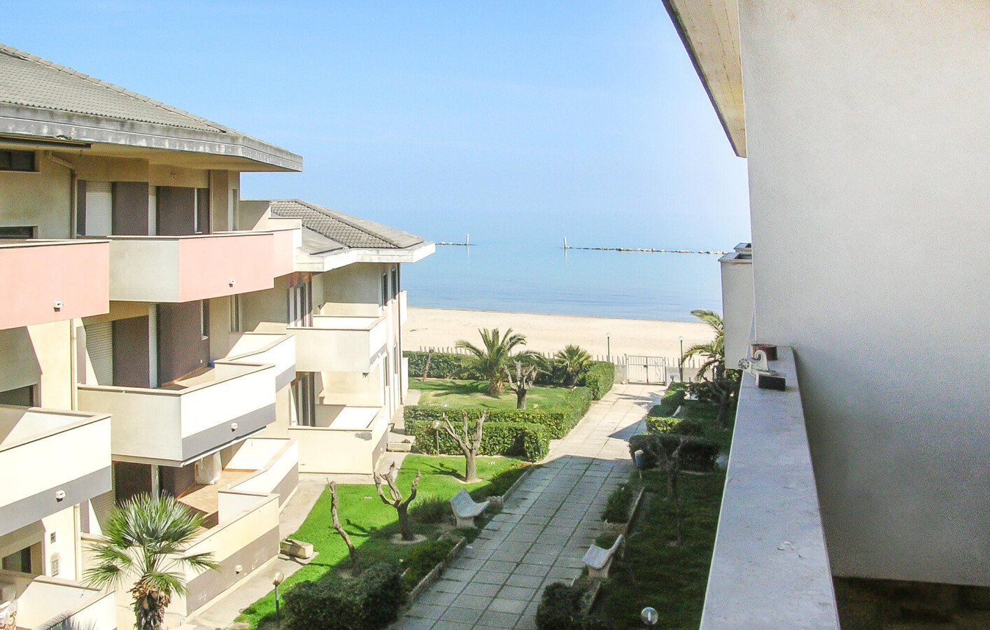 Appartamento 2 camere, con vista mare