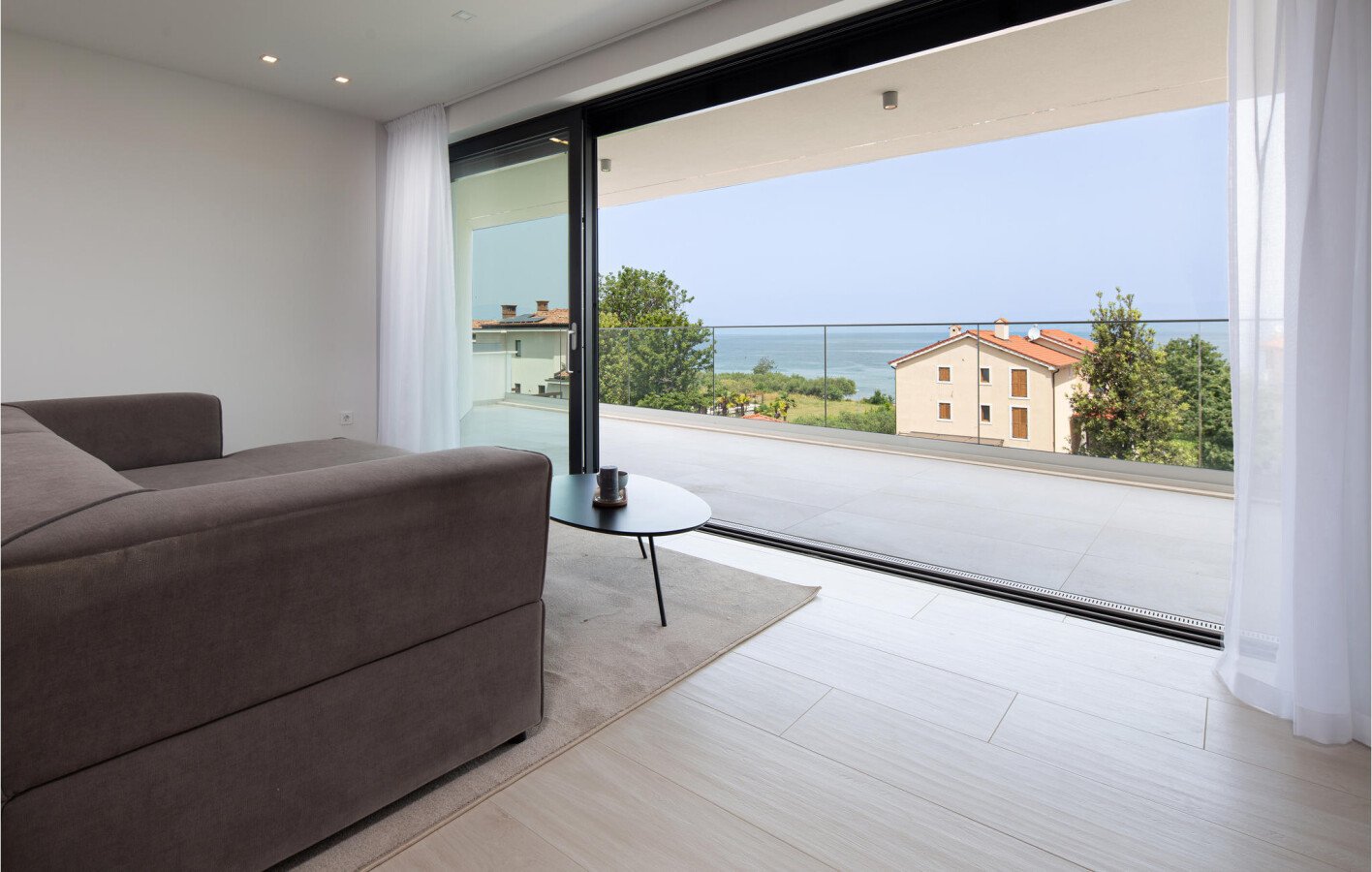 Loft confortable, 3 chambres, avec vue sur mer