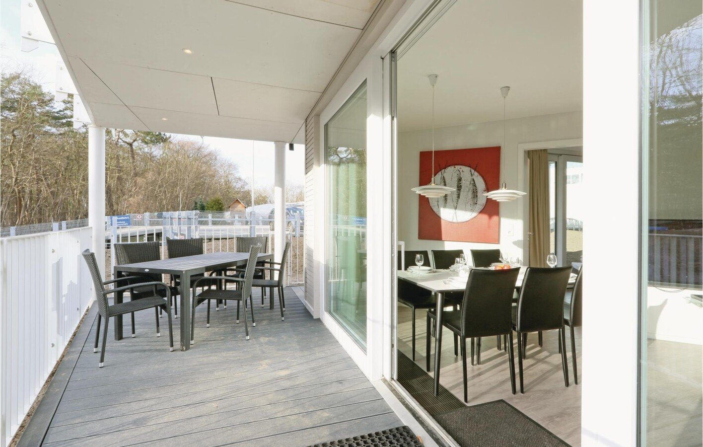 Appartement confortable, 2 chambres, avec vue sur mer