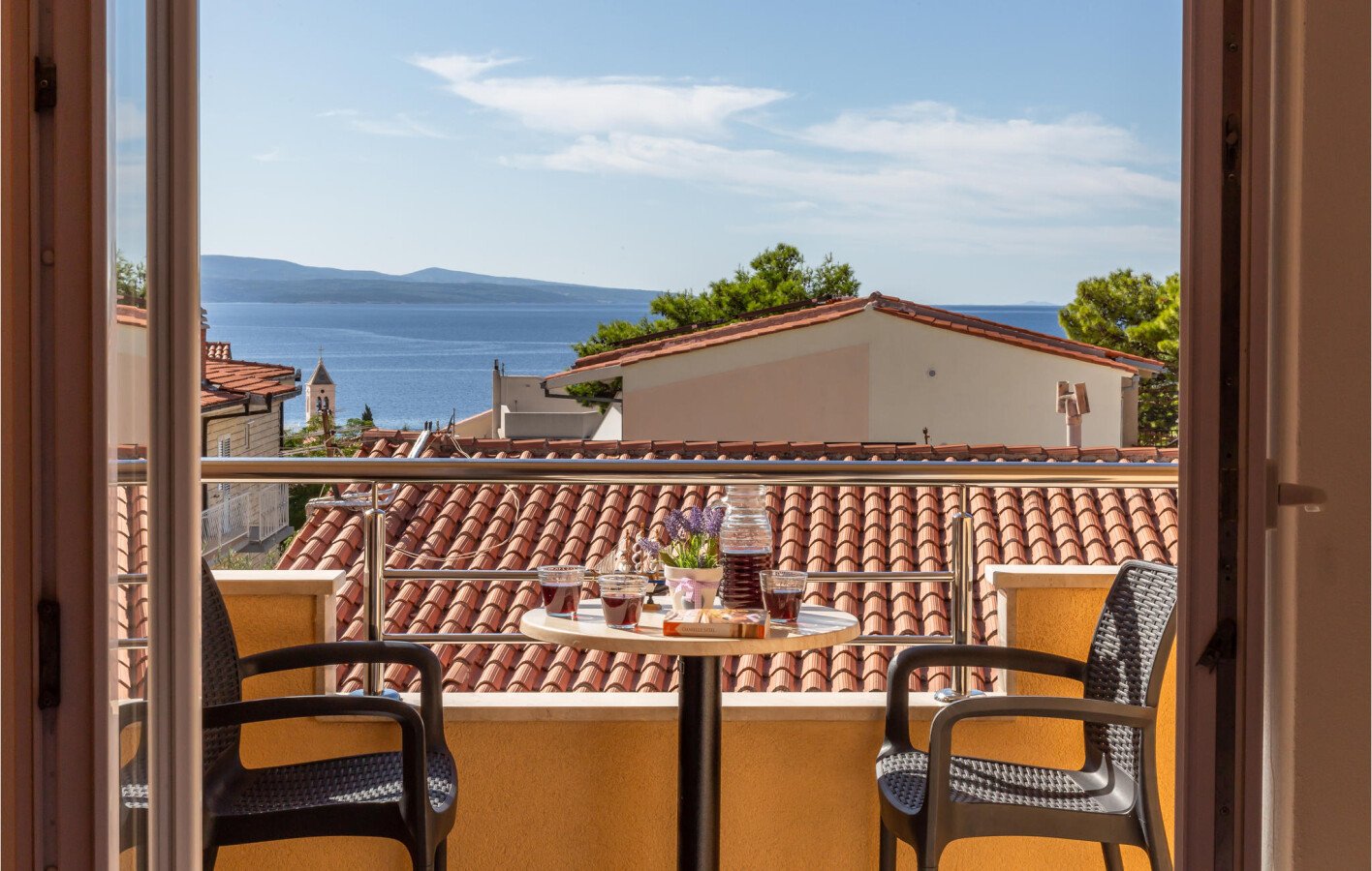 Apartment 1 bedroom, with sea view