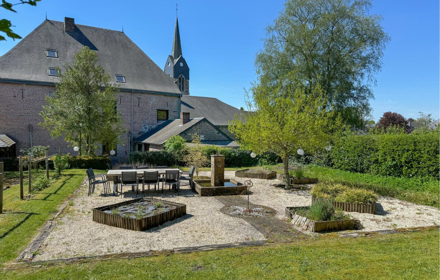 Maison de campagne authentique, 6 chambres, avec jardin
