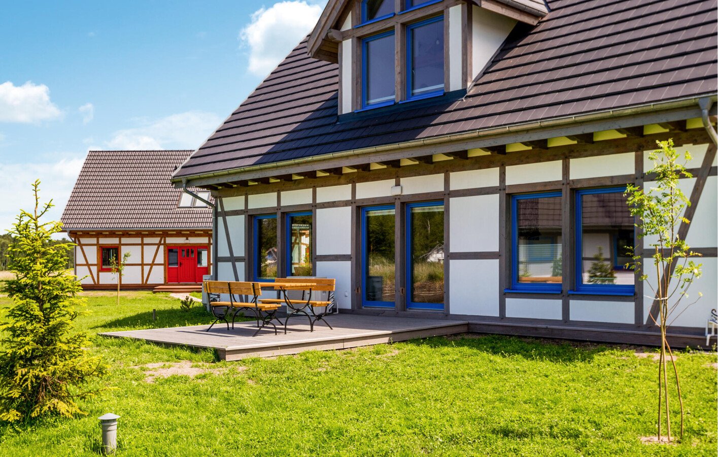 House 2 bedrooms, with sea view