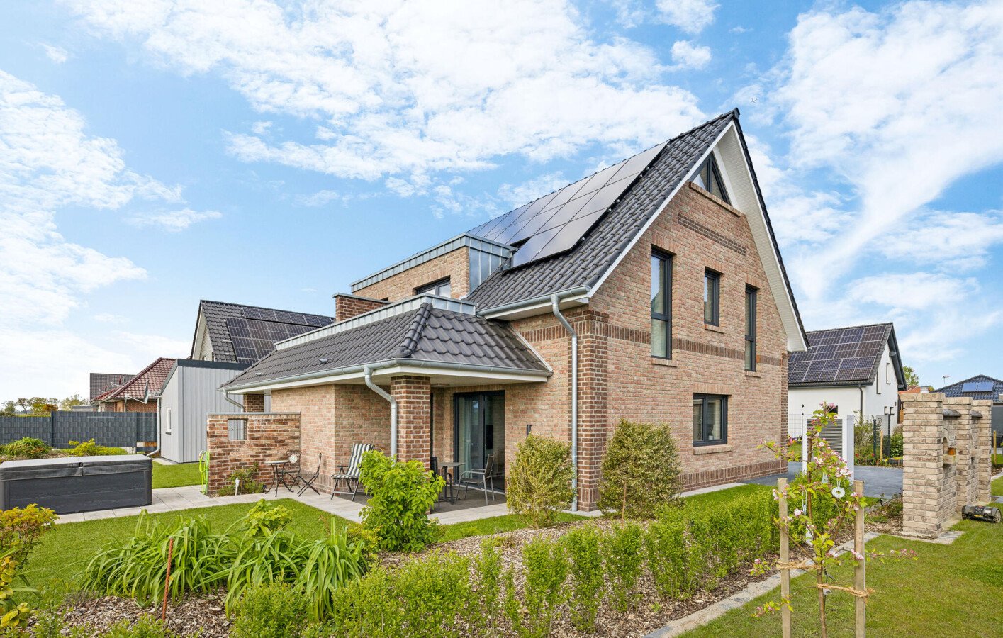 Wohnung 2 Schlafzimmer, mit Garten