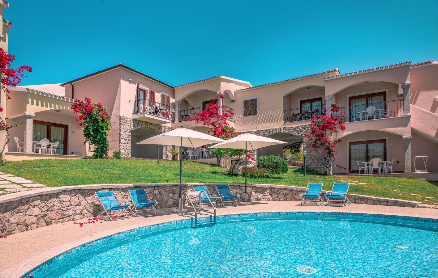 Appartamento 1 camera, con piscina