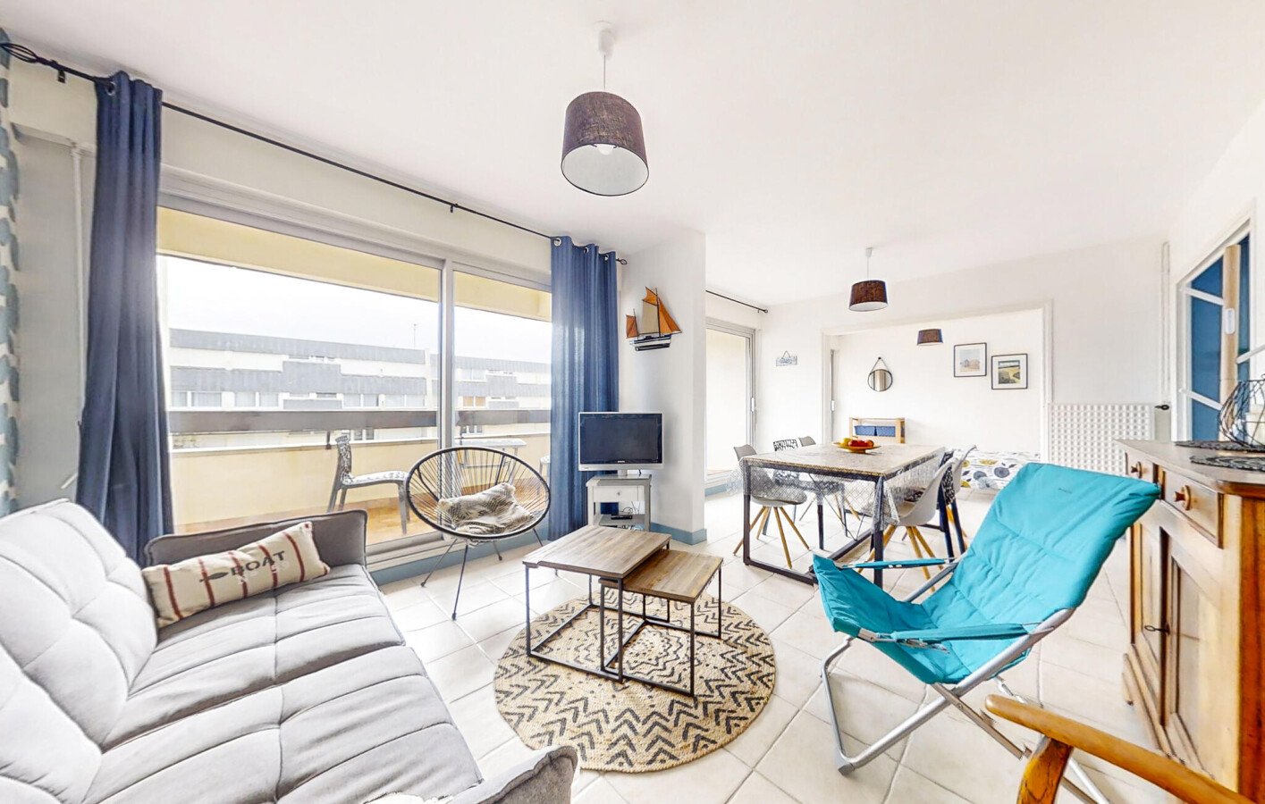 Wohnung 2 Schlafzimmer, mit Meerblick