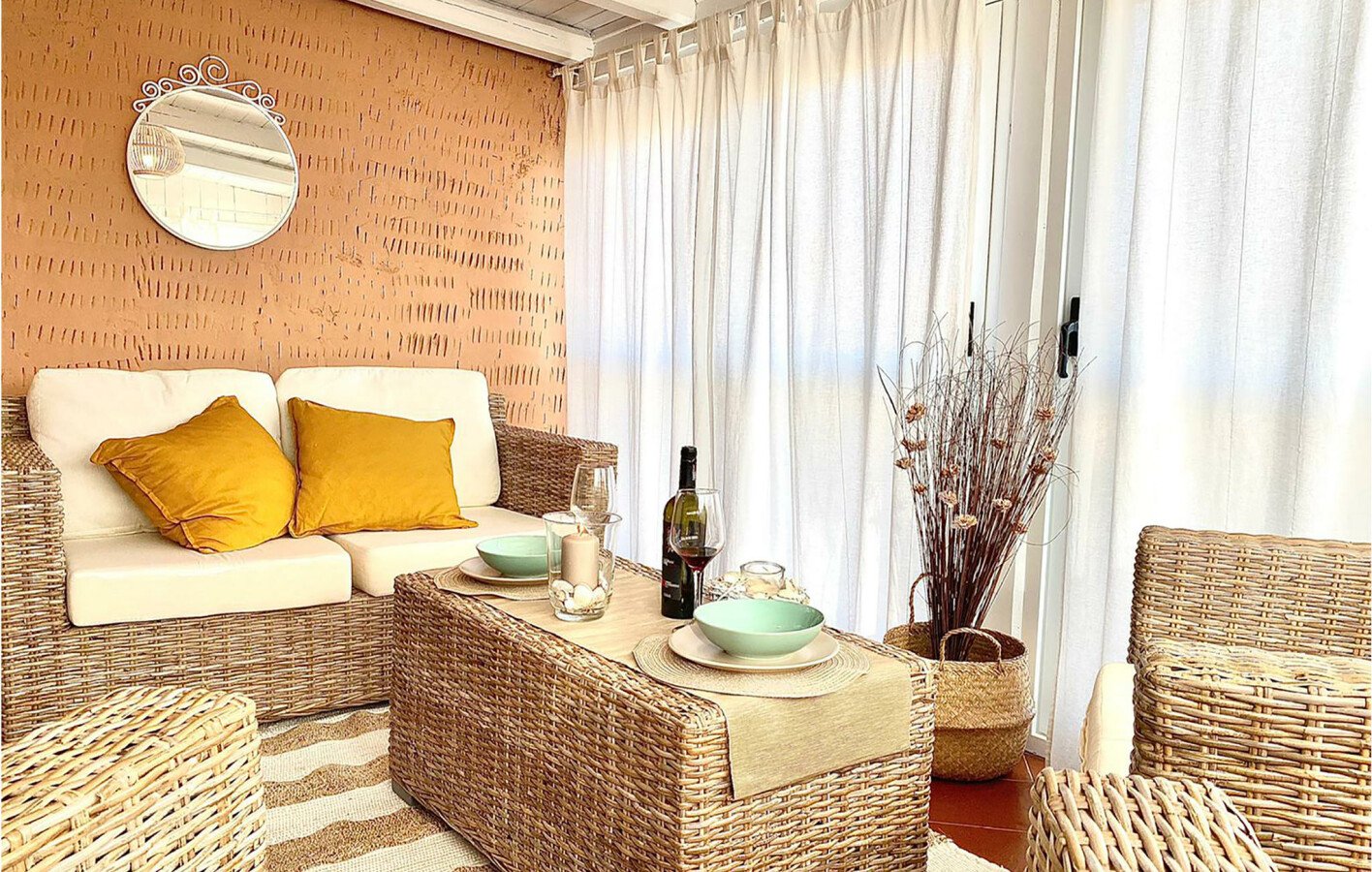 Casa 2 camere, con vista mare