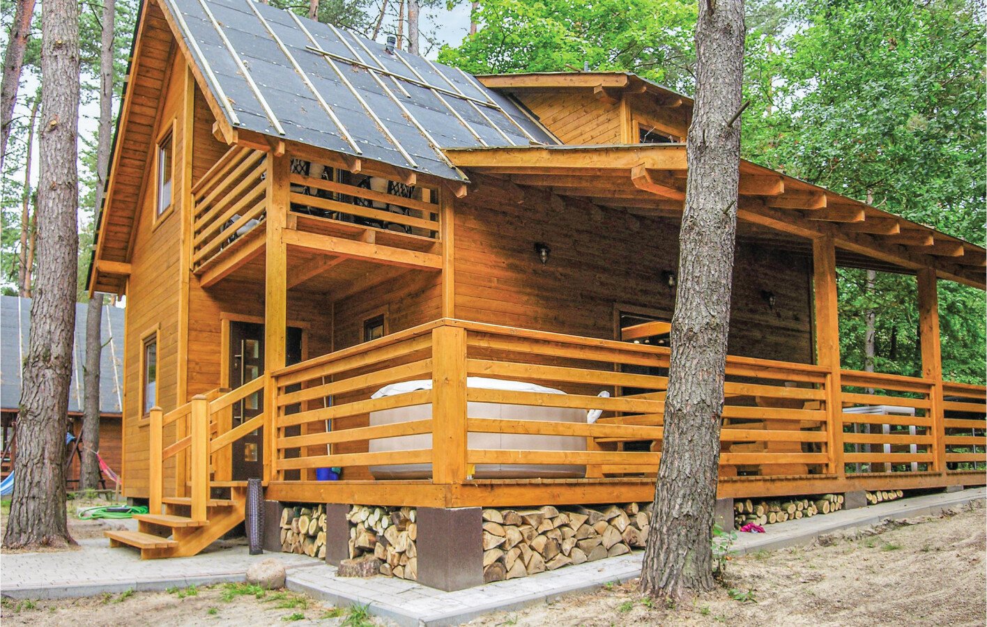 Ferienhaus 2 Schlafzimmer, mit Kamin